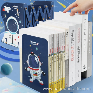L-shaped book stand storage device students bookshelves